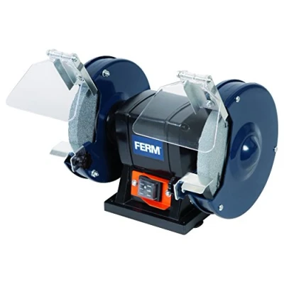 Image de FERM Touret à meuler 150W 150mm Incl. 2 pierres aiguiser