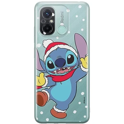 Image de ERT GROUP Coque de téléphone portable pour Xiaomi REDMI 12C/ 11A Original et sous licence officielle Disney motif Stitch 009 parfaitement adapté à la forme du portable, partiel imprimé