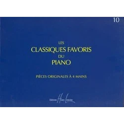Image de Partition : Classiques Favoris Piano 4 Mains Volume 10
