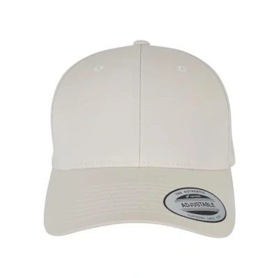 Image de Flexfit Curved Classic Snapback Casquette, Taille: One Size, Mink beige