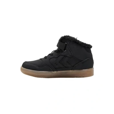 Image de Hummel Camden HIGH JR Bottes de neige pour enfants, Taille: 32, Black Matière synthétique
