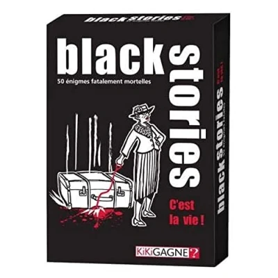 Image de IELLO Jeu de société Black Stories C&#039;est la Vie