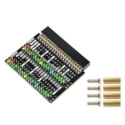 Image de IBest for Raspberry Pi 400 GPIO Header Adapter 2X 40 PIN Color Coded Expansion Board,Easy