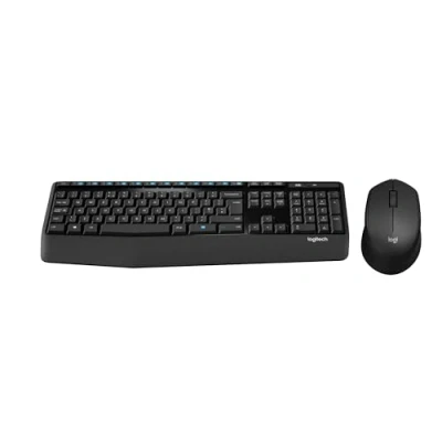 Image de LOGITECH Clavier et Souris MK345 USB Sans fil RF Optique 1000 dpi 3 Bouton(s)