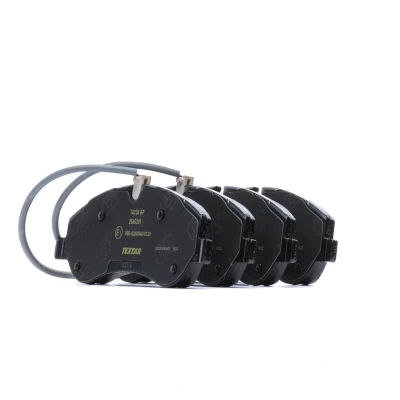 Image de TEXTAR 2560201 Jeu de plaquettes frein contact signal d&#039;usure inclus avec vis d&#039;étrier accessoires FORD: Transit Custom V362 Van