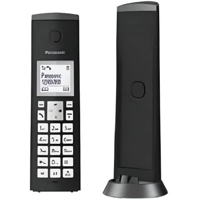 Image de Panasonic kx tgk210 téléphone DECT Identifiant d&#039;appel Noir [Version Espagnole]