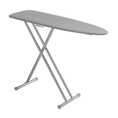 Image de Mabel Home Planche à Repasser Ergo en T avec revêtement Silicone + Housse supplémentaire Taille Unique Gris