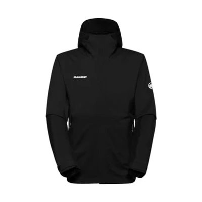 Image de Mammut ALTO Hooded Jacket MEN Veste Hardshell schwarz, Homme, Taille: Small, Schwarz