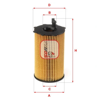 Image de SOFIMA S 5225 PE Filtre à huile Cartouche filtrante OPEL: Astra J 5 portes, Insignia A 3/5 Zafira C Tourer, VAUXHALL: Mk1