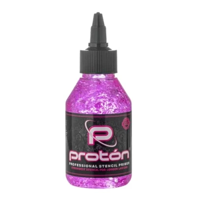 Image de PROTON Professional Stencil Primer Rose 100 ml / 3,4 oz Fixation extrême de pochoirs tatouage