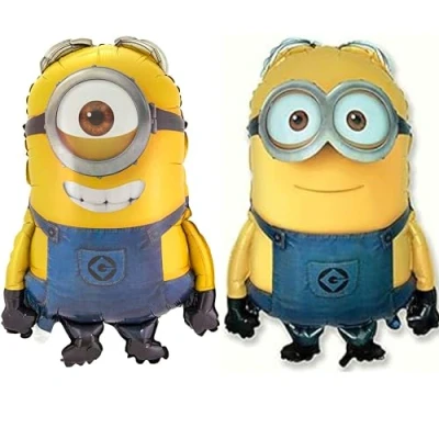 Image de BALLOONSHOP Set de 2 30 &quot;Despicable Me Minion Foil Ballons Dave et Stuart (CS126 + CS141)