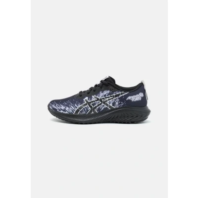 Image de Asics Gelnoosa TRI 16 Unisex Chaussures de running sur route pour enfants, Taille: 32.5, Black/white Tissu / matière synthétique