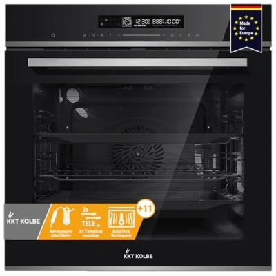 Image de KKT KOLBE/Premium Four encastré 60cm / 72L 2,9kW Catalyse/Nettoyage à la vapeur/Fonction pizza/Air chaud EB8017ED