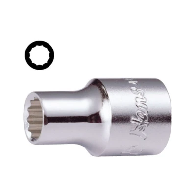 Image de Douille à douze côtés 1/2&quot; HANS 27 mm 12 kant kurz