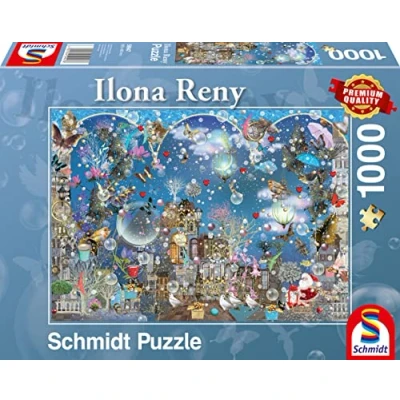 Image de Puzzle 1000 pièces SCHMIDT Ciel bleu de Noël Paysage et nature Age minimum 12 ans Coloris Unique