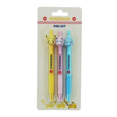 Image de Blueprint Collections Ensemble de Stylos Pokémon d&#039;écriture Stylo fantaisie Pikachu Papeterie