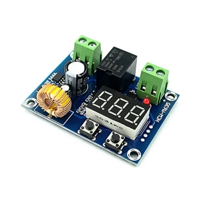 Image de iHaospace Digital Low Voltage Protector Disconnect Switch Over Discharge Protection Module for 12 34V Lead Acid Lithium Battery