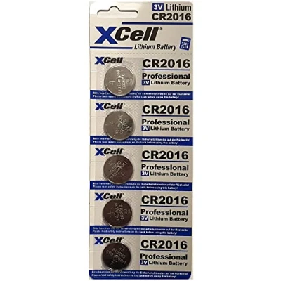 Image de XCell Pile Bouton CR2016 (pour de Nombreux Petits appareils, Longue durée Vie, Faible Auto décharge) 145591