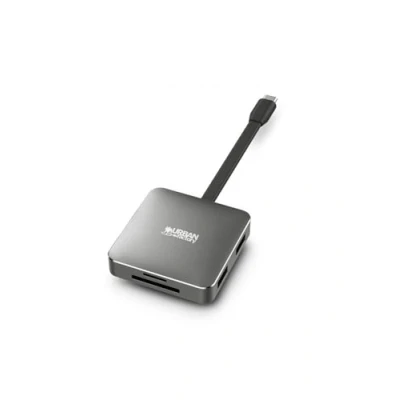 Image de Urban Factory HUBEE LIGHT USB 3.2 Gen 1 (3.1 1) Type C Gris Neuf