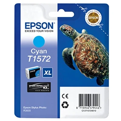 Image de Epson T1572 Cartouche d&#039;encre d&#039;origine Cyan Amazon Dash Replenishment est prêt