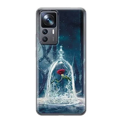 Image de ERT Group Coque de téléphone Portable pour Xiaomi 12T Original et sous Licence Officielle Disney Motif Beauty and The Beast 002 Parfaitement adapté à la Forme du Portable, en TPU