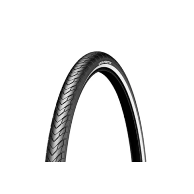 Image de Michelin Protek Copertone Unisex Adulto, Nero/Reflex, 700 x 38 C