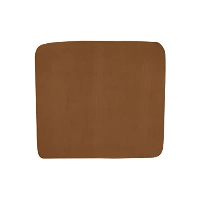Image de Housse de matelas à langer Meyco Baby Uni (doux pour la peau, 100% coton, lavable, facile d&#039;entretien, convient au séchage en tambour, dimensions : 85 x 75 cm), Camel