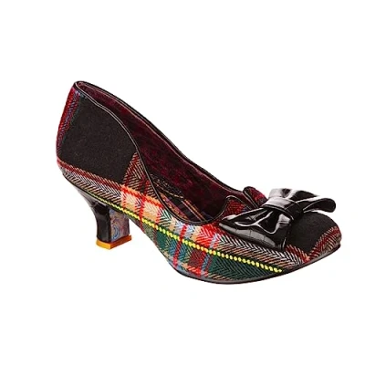 Image de Irregular Choice Femme Dazzle Razzle Tissu Oxford, Noir/Multicolore, 36 EU