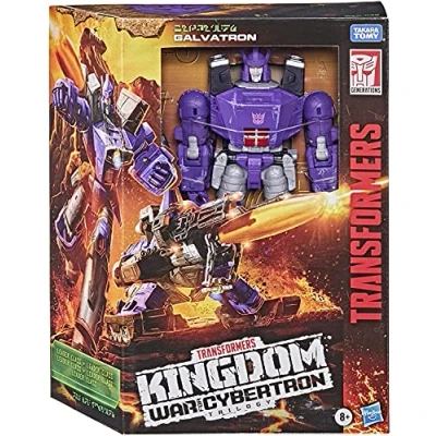 Image de Figurine Transformers Generations War For Cybertron: Kingdom Ocio Stock Noir 19cm Jouet