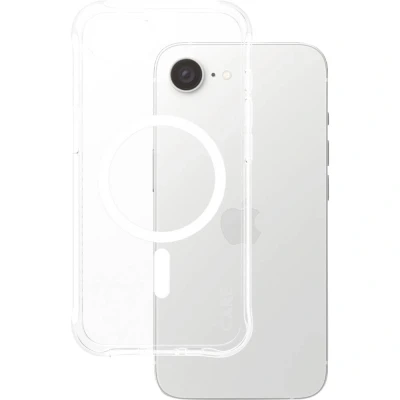 Image de PanzerGlass Fashionable Samba w. MagSafe Protection décran Apple iPhone 16e compatible avec MagSafe, résistant aux chocs CRRFLCMG29845