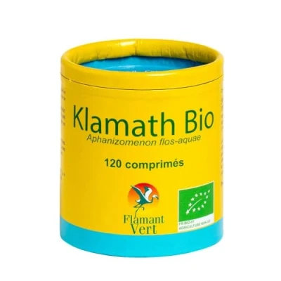 Image de Flamant Vert Klamath BIO Micro Algues AFA 120 Comprimés de 500 mg