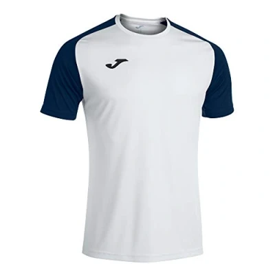 Image de Joma Homme Academy Iv M/C T Shirt, Blanc Marine Blanc, M EU