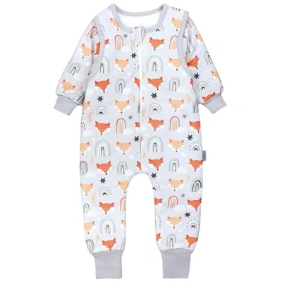 Image de TupTam Gigoteuse Hiver à Pieds Bébé, 2.5 TOG, Coton OEKO TEX