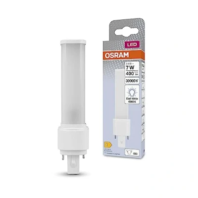 Image de OSRAM DULUX LED S7 EM, G23, 3,5W, 360LM, 4000K, couleur légère blanche froide, remplacement de pour les lampes fluorescentes compactes conventionnelles avec 2 broches G23 Prise