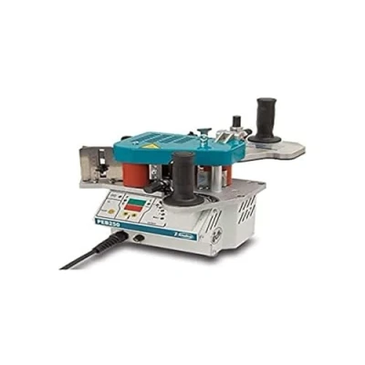 Image de VIRUTEX 5000800 Aplacadora de cantos portátil cola caliente PEB250+ con regulación electrónica 230V 830W 9,2 Kg