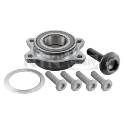Image de SNR R157.45 Kit de roulements roue avec bague magnétique intégré 84 AUDI: A6 C6 Berline, Avant, A8 D3