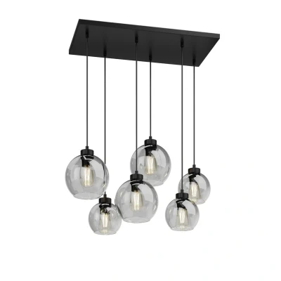 Image de TK Lighting Cube Graphite 2833 Lampe suspendue 6 x 60 W/E27