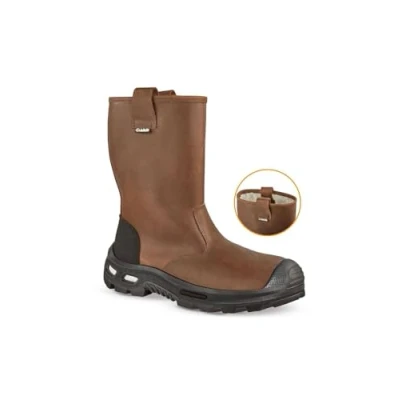 Image de Jallatte Bottes de sécurité BTP fourrées Iso en cuir hydrofuge embout Prem Alu JALFARO SAS S3 CI SRC JYJY224