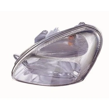 Image de ABAKUS 222 1109R LD EM Phares droit H4 limpide pour circulation à droite avec commande correcteur de site projecteur P43t