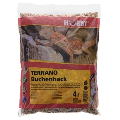 Image de Hobby Terrano Copeau Hêtre Substrat pour Reptile/Amphibien 4 L