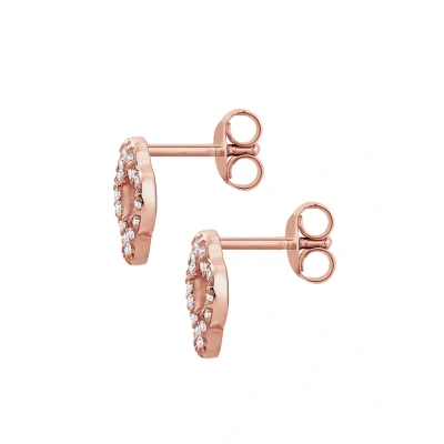 Image de Elli Kleeblatt Boucles d&#039;oreilles Rose goldcoloured, Femme, Taille: One Size, gold coloured
