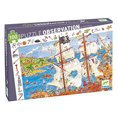 Image de Djeco Puzzle pour enfants, Taille: One Size, Multicoloured