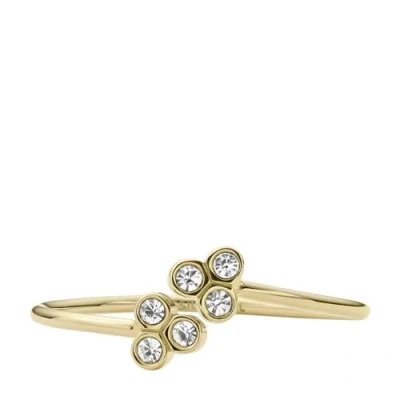 Image de FOSSIL Bague femme Sadil, acier inoxydable doré, empilable
