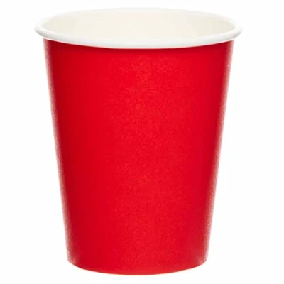 Image de amscan Gobelets en Carton Rouge, 9915403 203 66