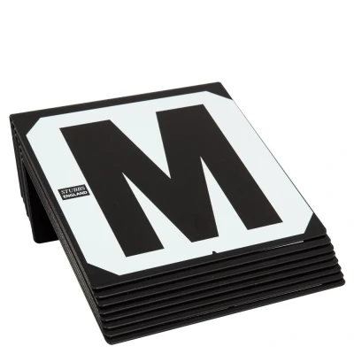 Image de Stubbs Manegetters hookon set / 8 ABCEFHKM H24xL22xP7cm One Size Noir