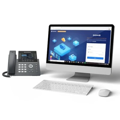 Image de GRANDSTREAM TELEPHONE IP POE AVEC ALIM WIFI BLU 6 comptes SIP / Ecran LCD 4,3` 10 Touches 6947273702955