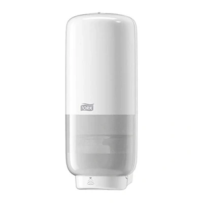 Image de Tork Distributeur murale de Savon automatique pour et Désinfectant mousse Elevation 561600 Distribution sans contact S4 Blanc