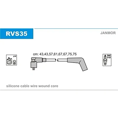 Image de JANMOR RVS35 Jeu De Fils d&#039;Allumage LAND ROVER: Range Rover 2, Discovery 2