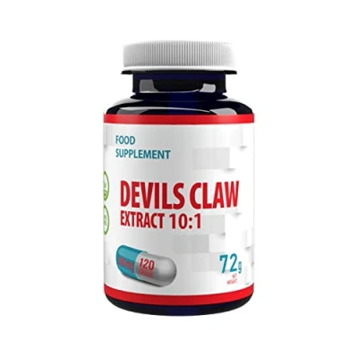 Image de Harpagophytum (Devils Claw) 10:1 Extract (5000mg Equivalent) 120 Vegan Gélules