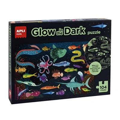 Image de APLI Kids Poisson Puzzle, 18455, Multicolore